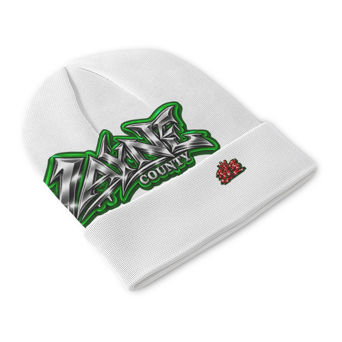 -- WAYNE COUNTY 313  Knitted Winter Hat