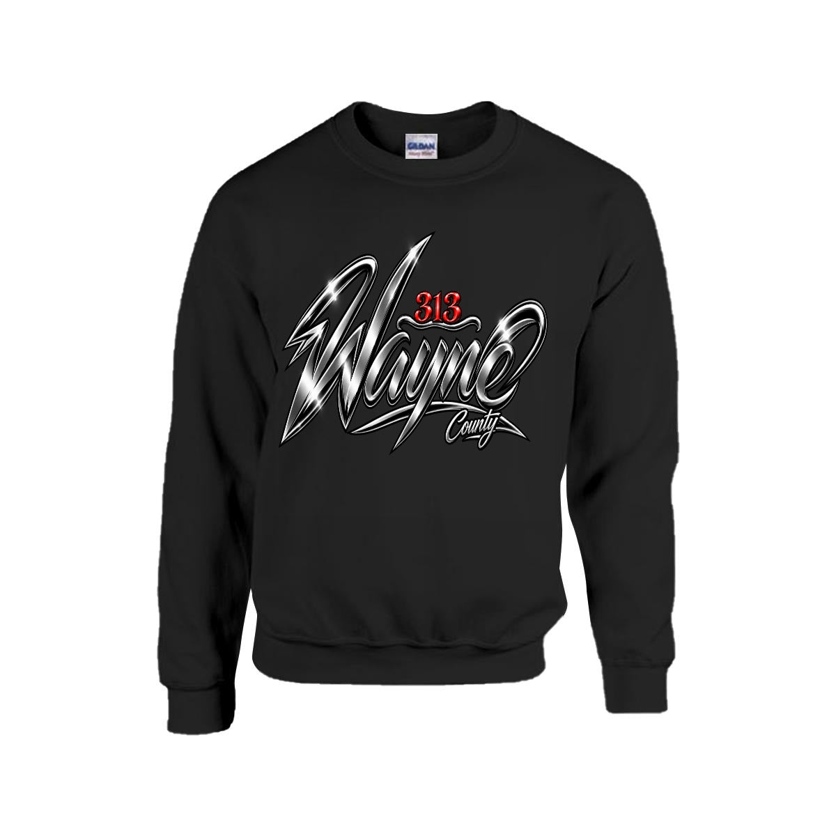 Men's Sweatshirt Printed in USA |Gildan 18000 Double DTG)