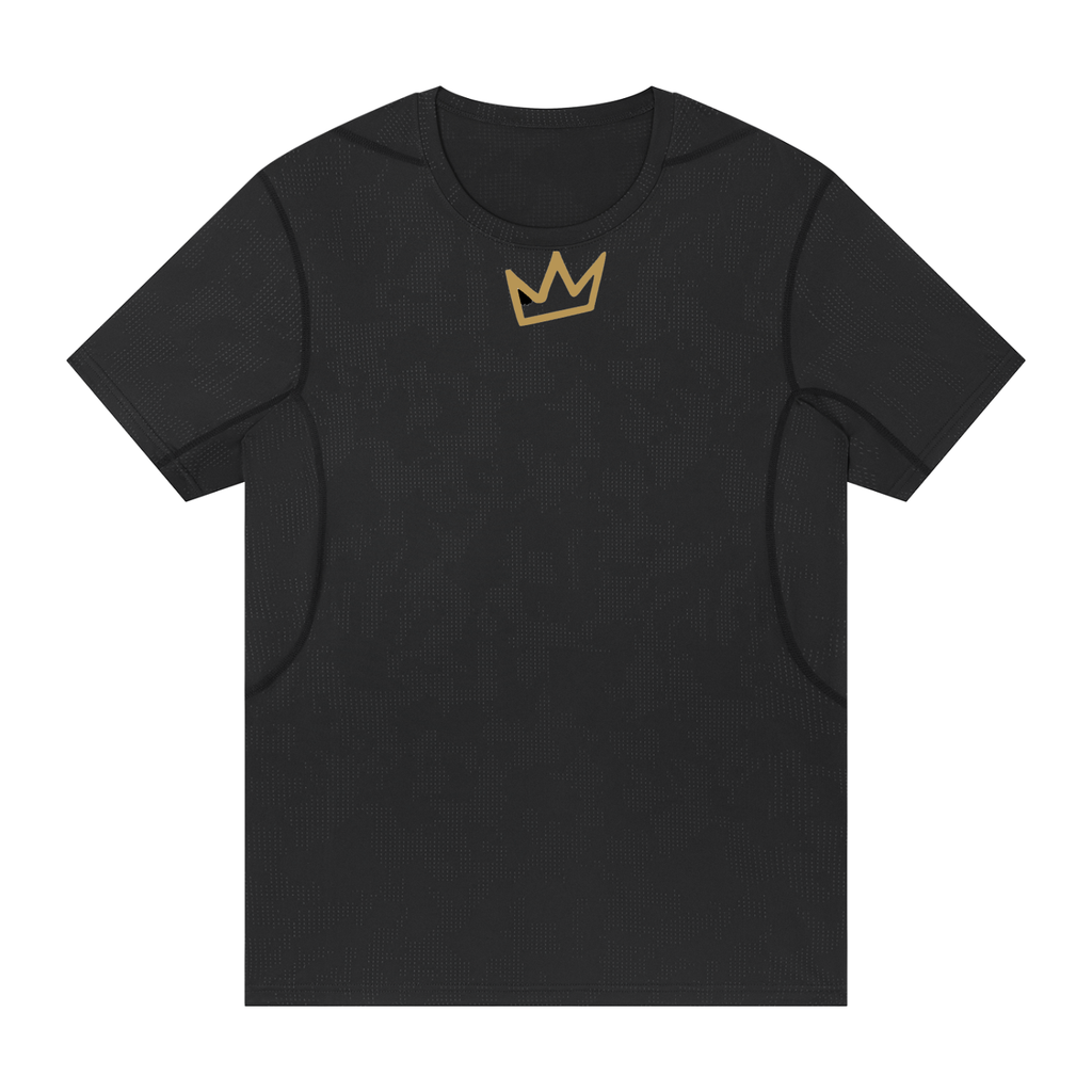 Jacquard Slim Mesh T-Shirt