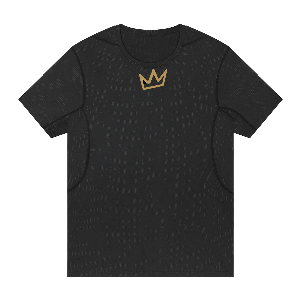 Jacquard Slim Mesh T-Shirt