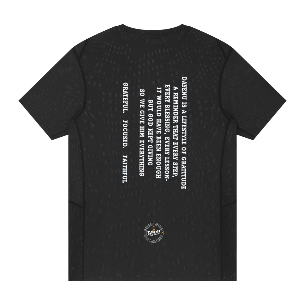 Jacquard Slim Mesh T-Shirt