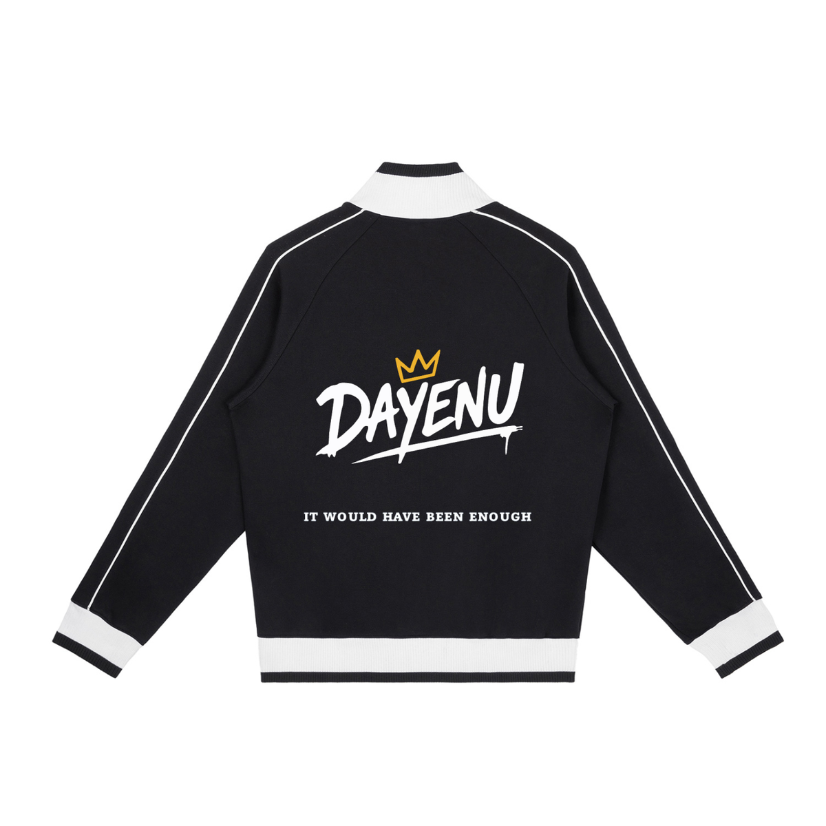 Color Block Raglan Sleeve Zip Track Jacket