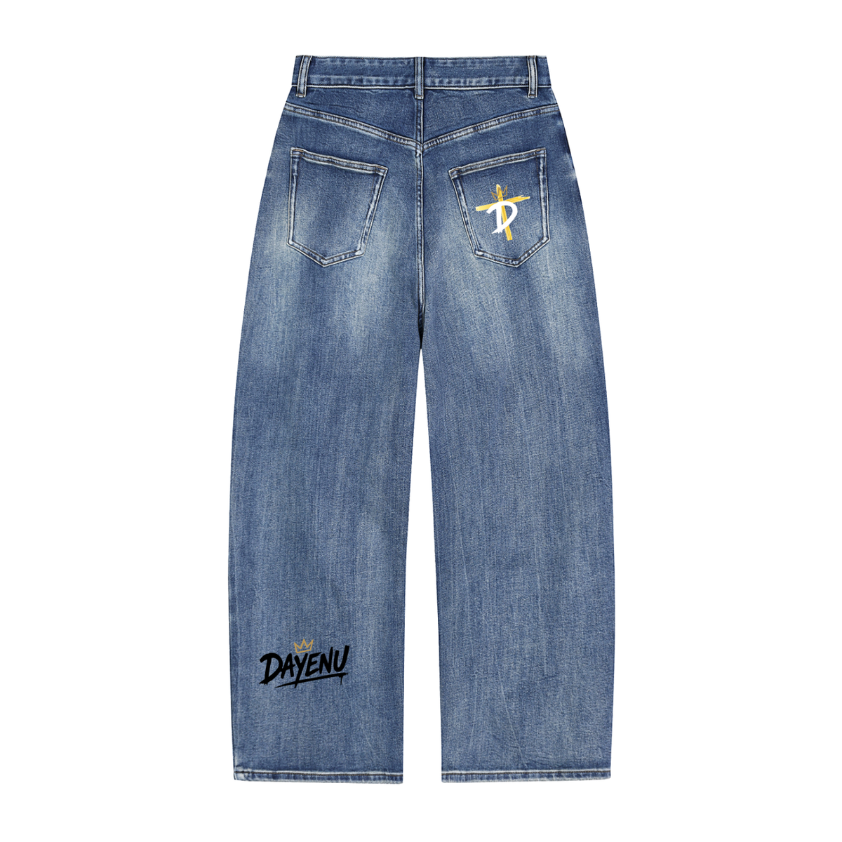 Sun Fade Heavyweight Denim Jeans