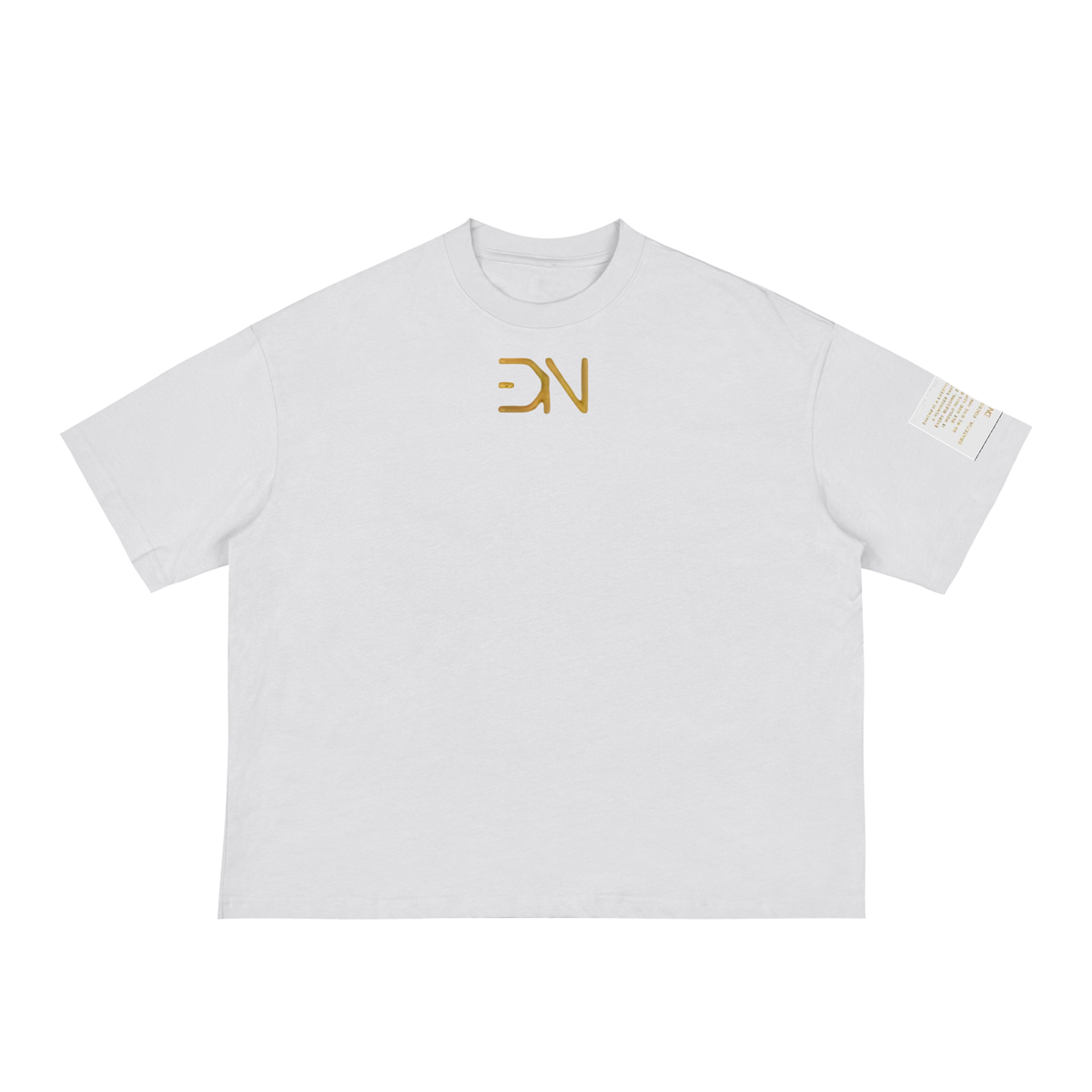 DAYENU White Classic Loose Boxy Tee - Unisex