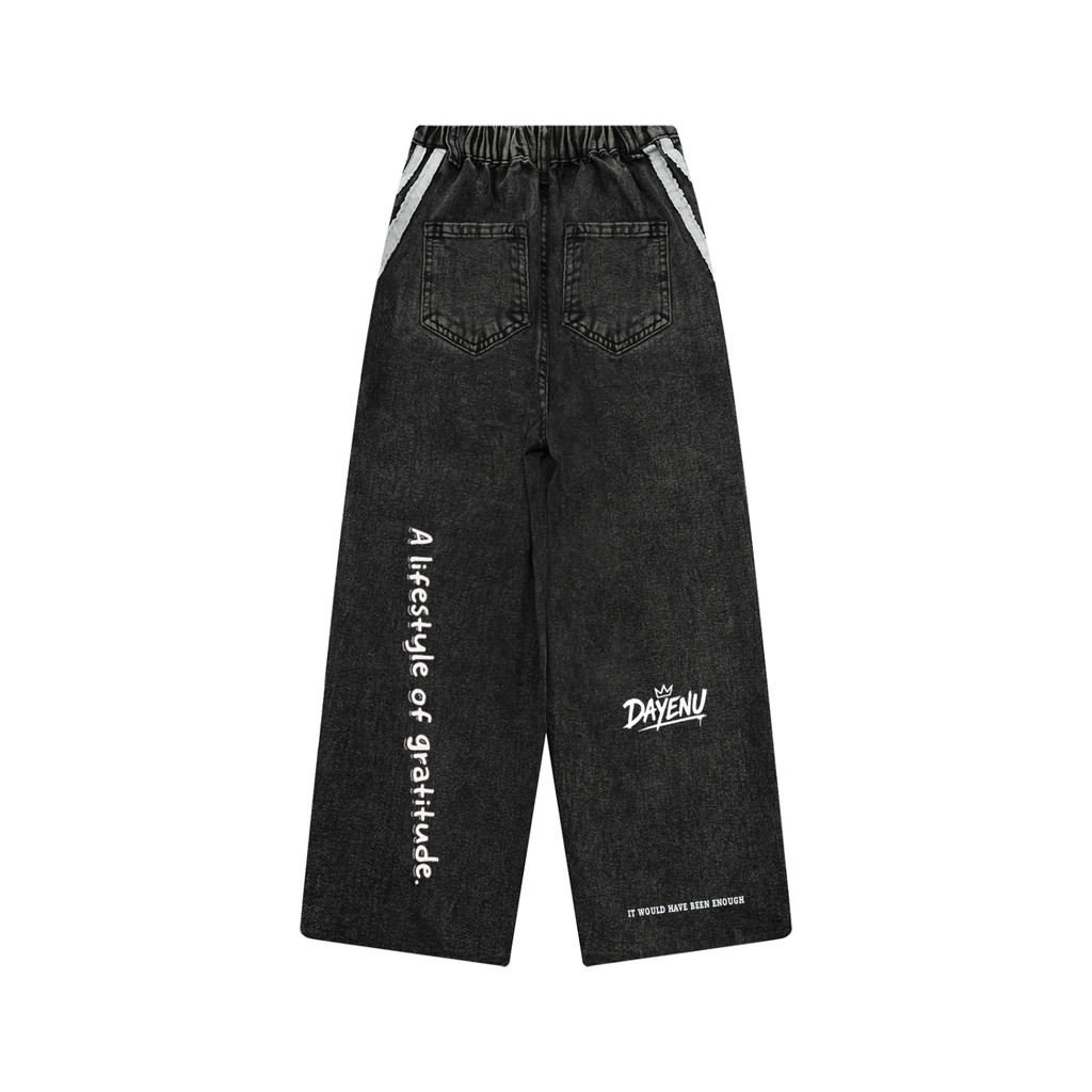 Kid’s Vintage Wash Side Stripe Jeans