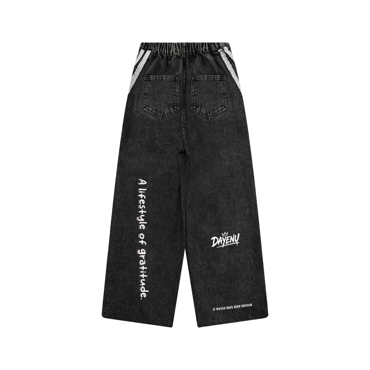 Kid’s Vintage Wash Side Stripe Jeans