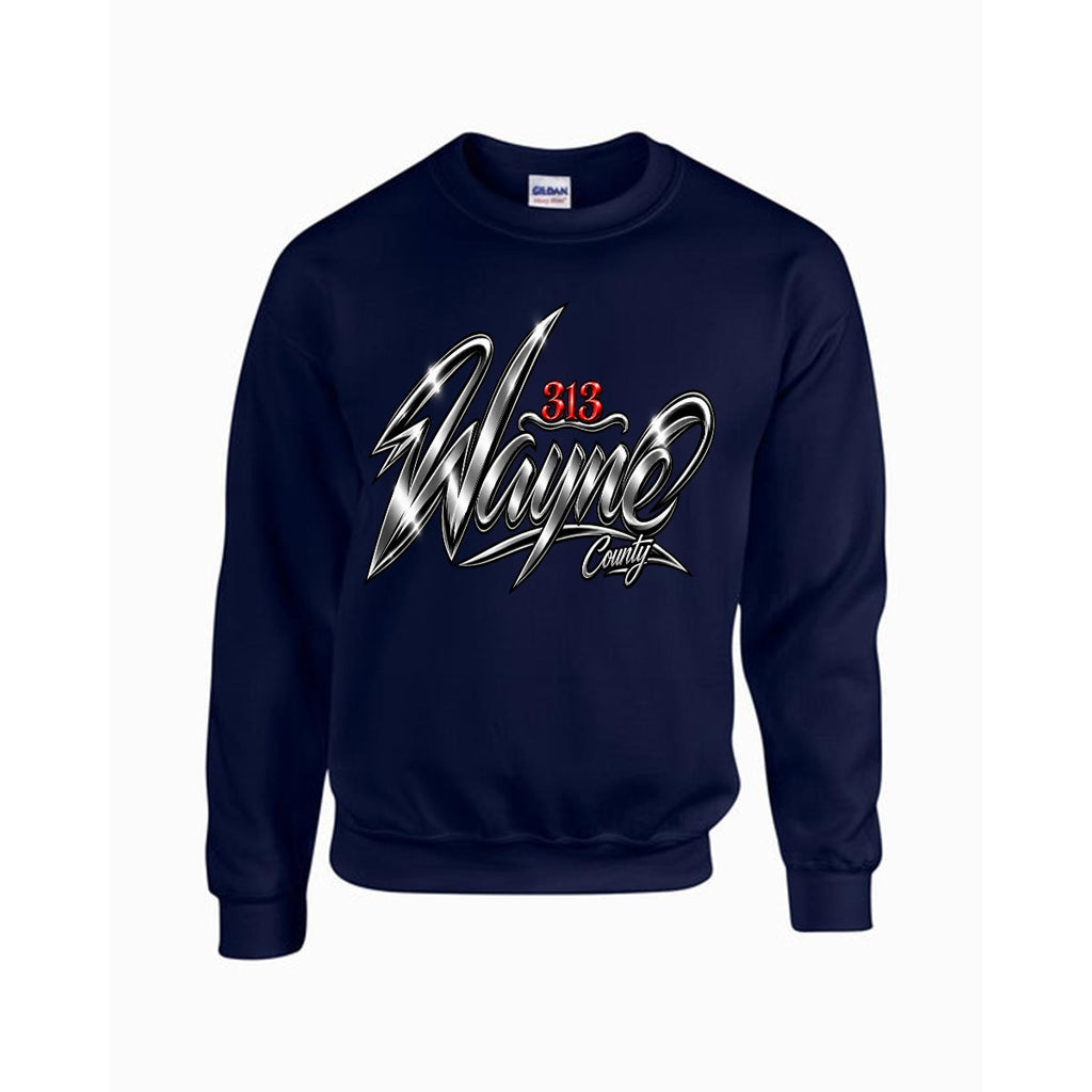 Men's Sweatshirt Printed in USA |Gildan 18000 Double DTG)