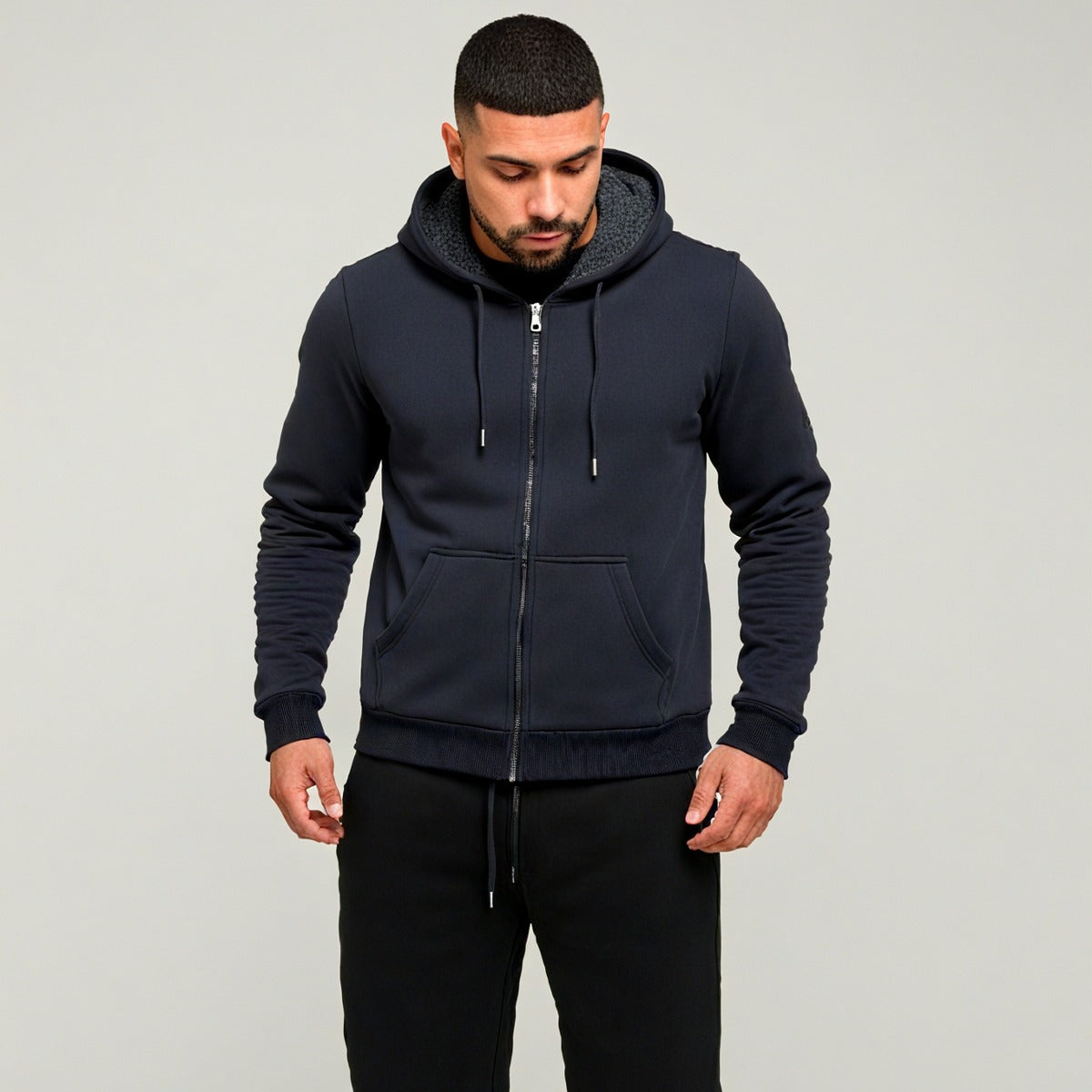 -- Wayne County 313 Fleece Long Sleeve Jacket