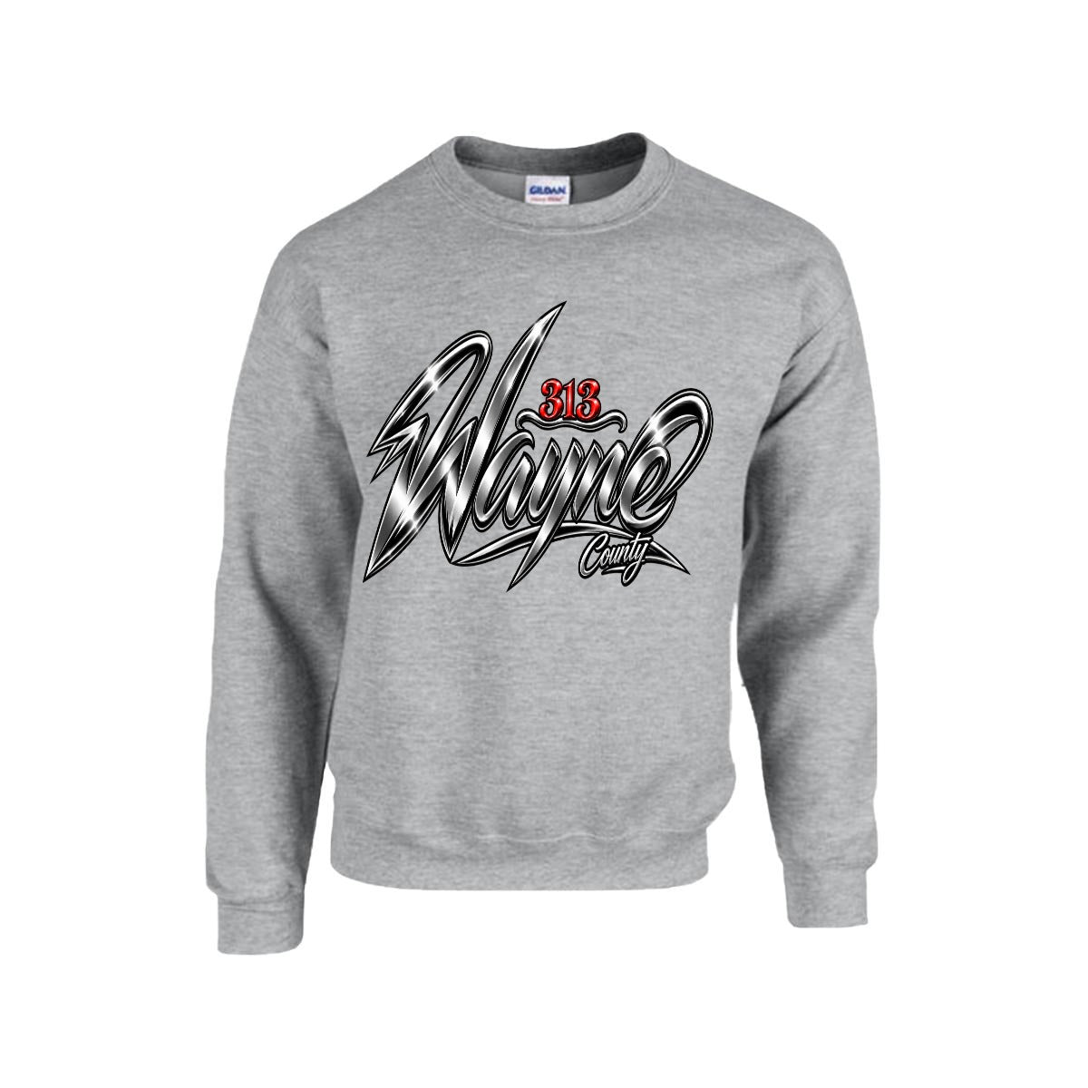 Men's Sweatshirt Printed in USA |Gildan 18000 Double DTG)