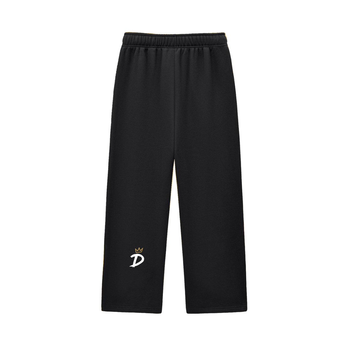 Contrast-Stitched Fleece Sweatpants