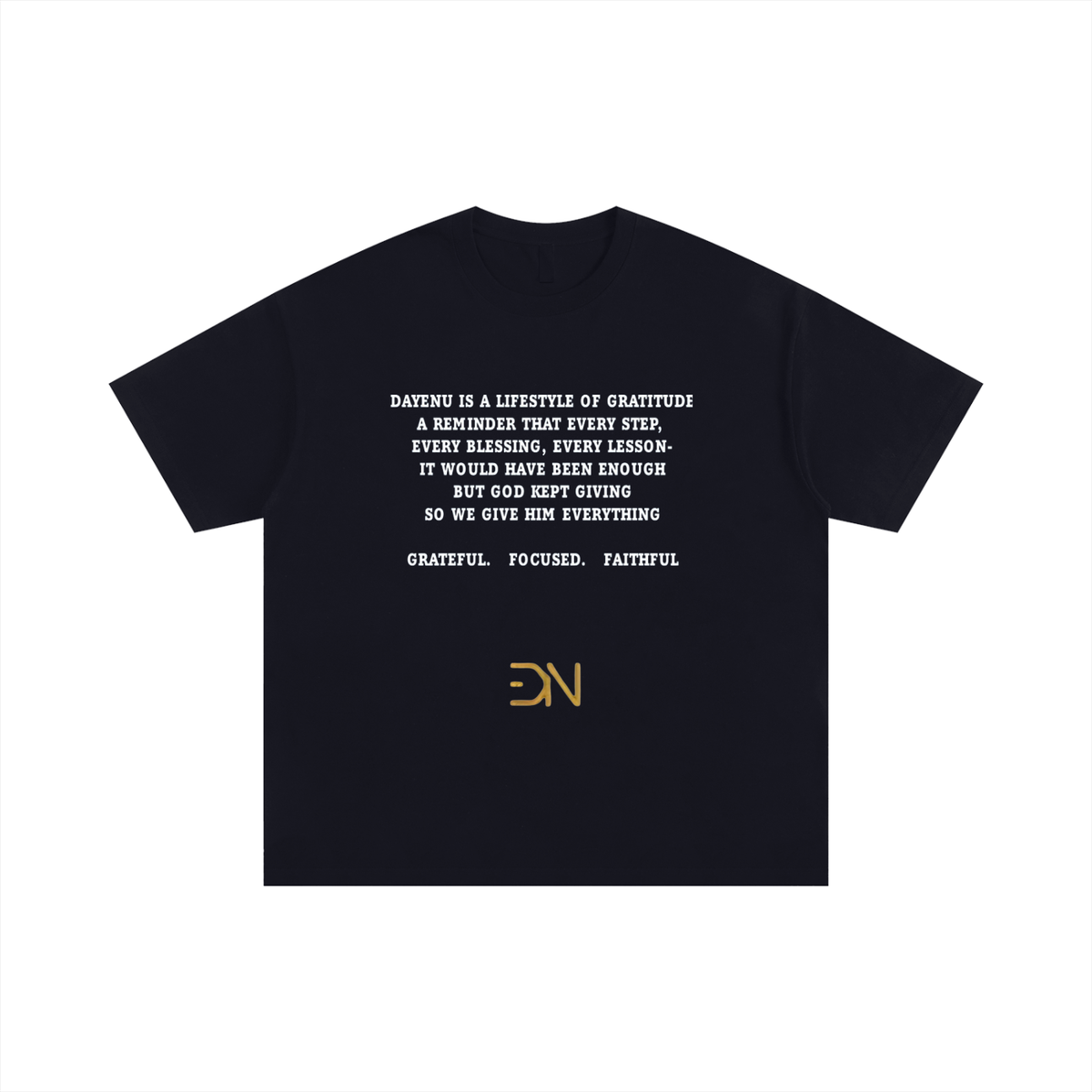 DAYENU Oversized Cotton T-Shirt