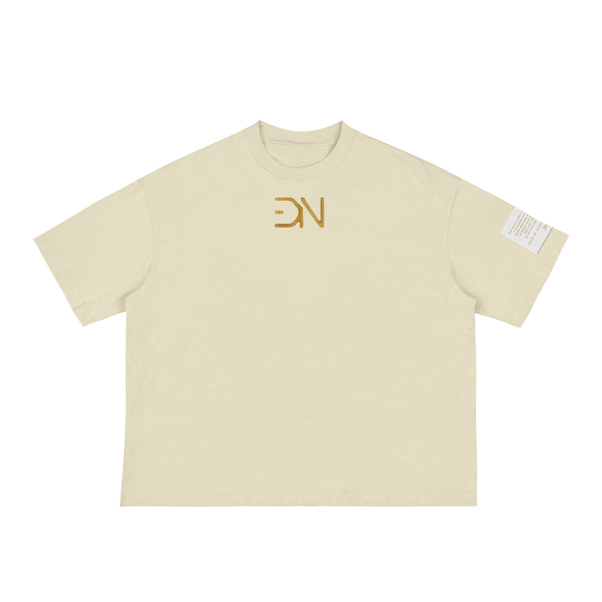 DAYENU White Classic Loose Boxy Tee - Unisex