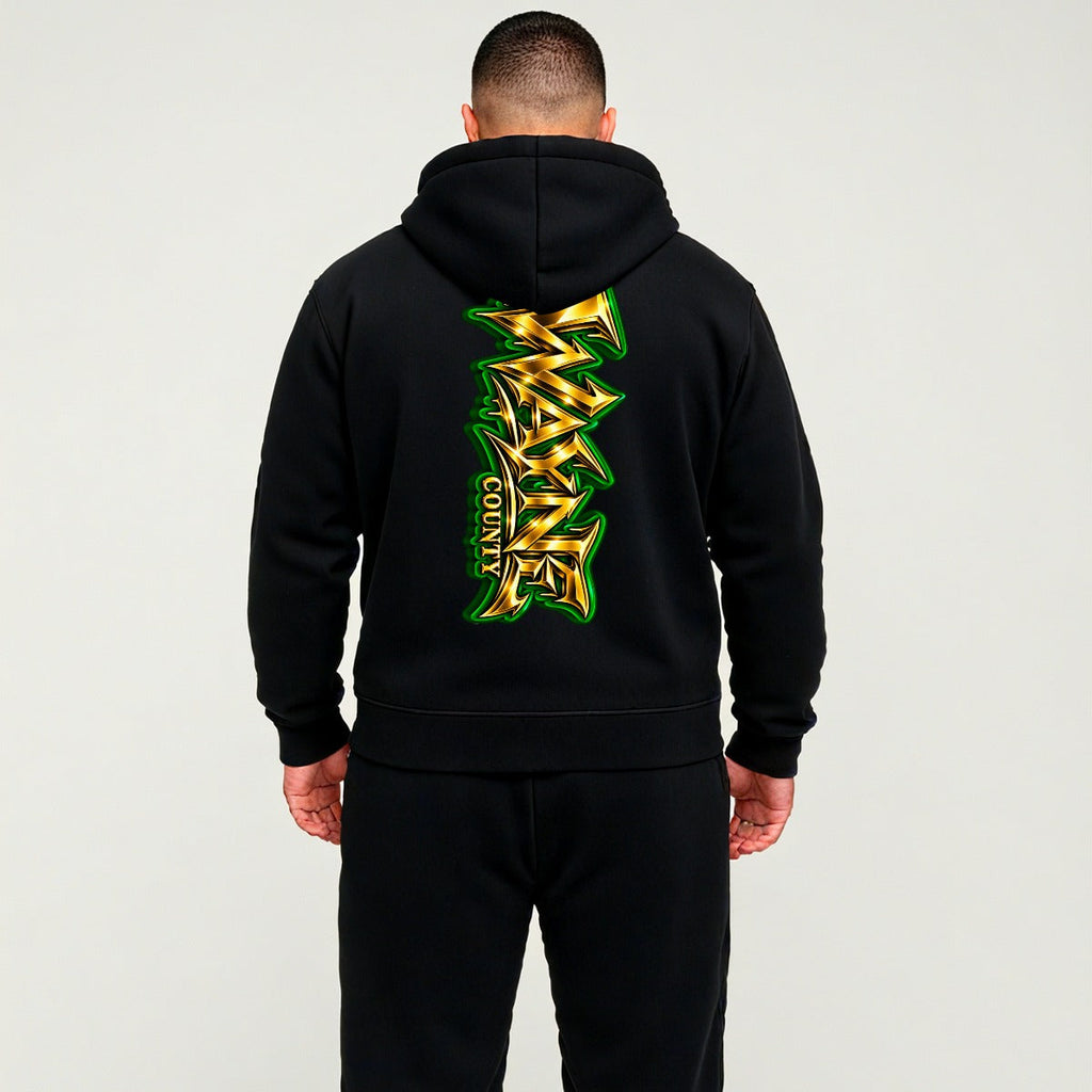-- Wayne County 313 Fleece Long Sleeve Jacket